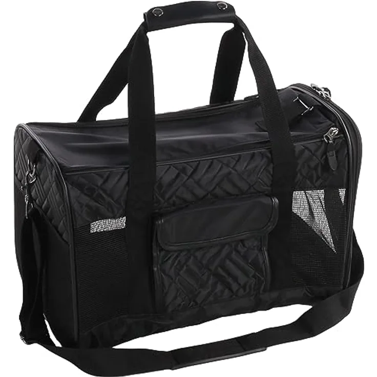 Flamingo - Transporttasche für Hunde und Katzen 45 x 29 x 28 cm - hochwertige Qualität - beliebtes Produkt