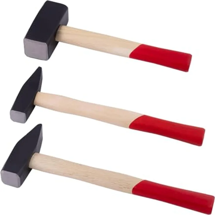 BOOMET Hammer Set 1500g Steinmetzhammer · Ergonomisches Design für präzises Arbeiten · Rutschfester Holzgriff · Ideal für Maurer und Schlosser
