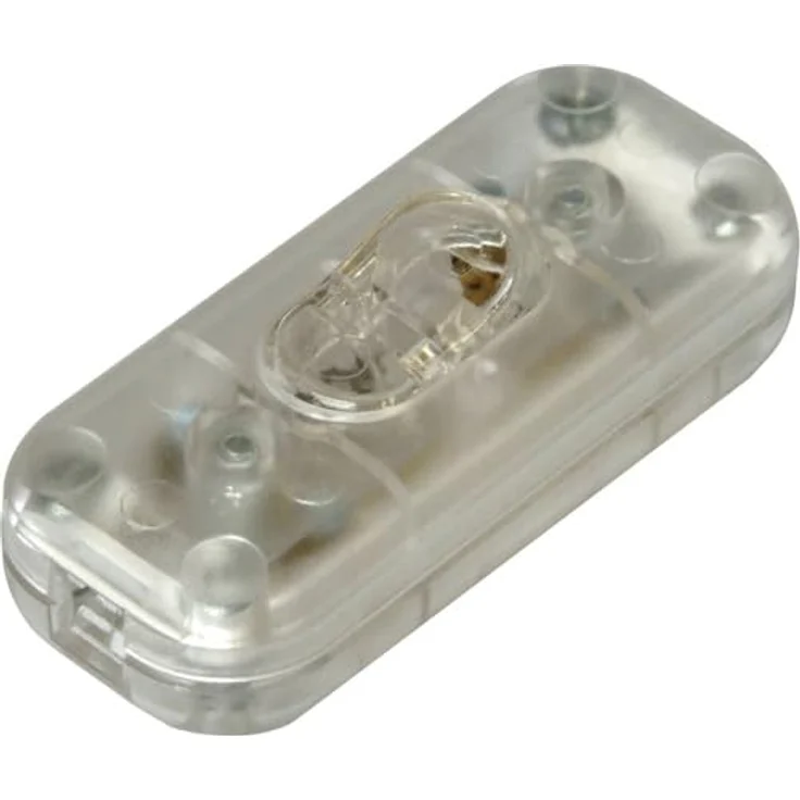 Kopp Abdeckrahmen 191310089, Schnurschalter aus Thermoplast, unbehandelt, Nennstrom 6 A, Nennspannung 250 V – Bild 1