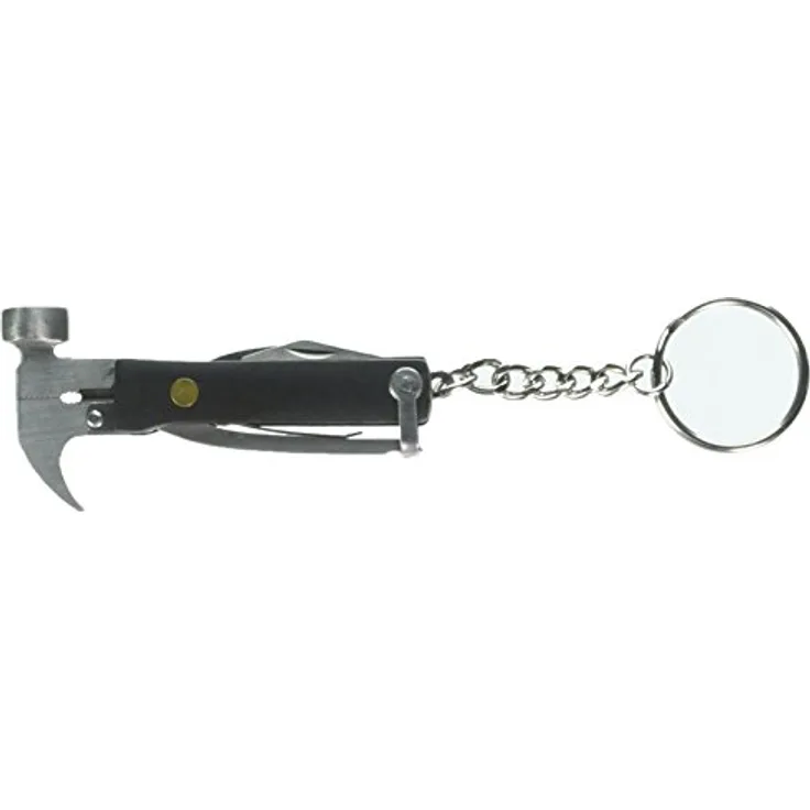 Kikkerland KR13-BK Wood Mini Hammer Tool Black