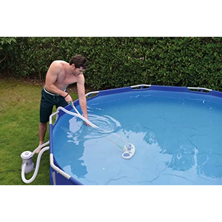 Avenli Pool-Reinigung Vakuum Bodensauger Bodenbürste Poolsauger Ansaugschutz Poolstange Ø 28-30 mm – Bild 2