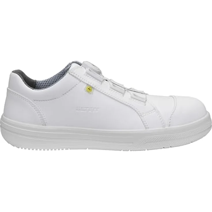 ELTEN GHOST BOA® Low ESD S3S Sicherheitsschuh, Größe 44, Weiß, atmungsaktives Textilfutter, BOA® Fit System, sportlich, klassisch – Bild 3
