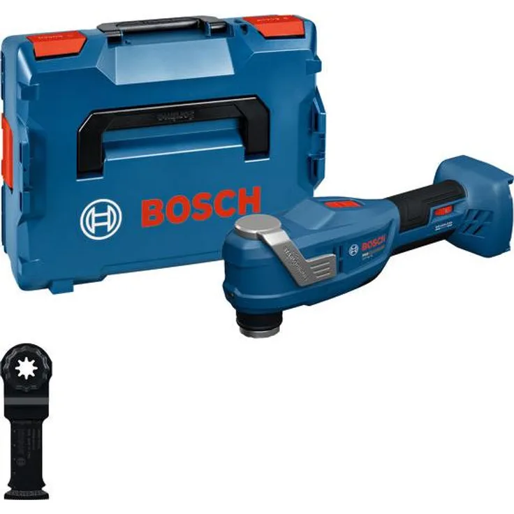 Bosch Professional GOP18V-30, Multifunktionswerkzeug mit effektiver Vibrationsdämpfung und Snap-in-Klingenhalter, in L-BOXX