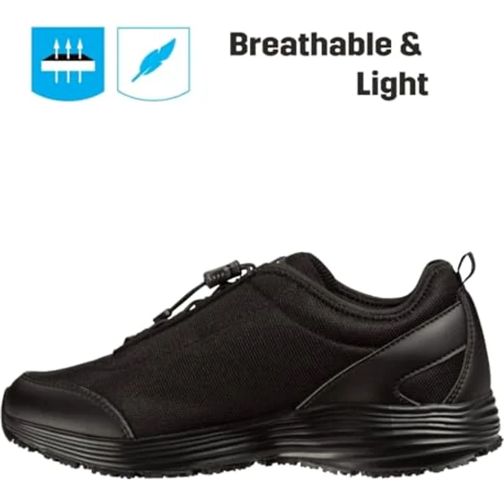 Safety Jogger MAUD OB Sicherheitsschuh, rutschhemmend, atmungsaktives 3D-Mesh-Obermaterial, ultraleicht, extra breite Passform – Bild 3