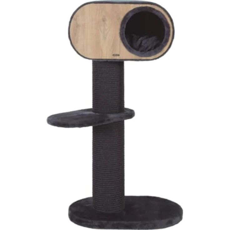 Zolux Kratzbaum Wonderful Cat 2 grau - Katzenkratzbaum - 60 x 42 5 x 114cm (114 cm, Grau), Katzenbaum – Bild 1