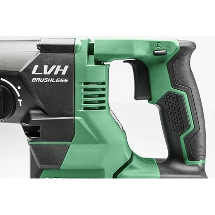 HIKOKI 18 Volt DH1826DA Akku Kombi Bohrhammer Meißelhammer W2Z SDS plus Basic, 50 Joule Schlagenergie, 3 Funktionen, inklusive Koffer – Bild 6