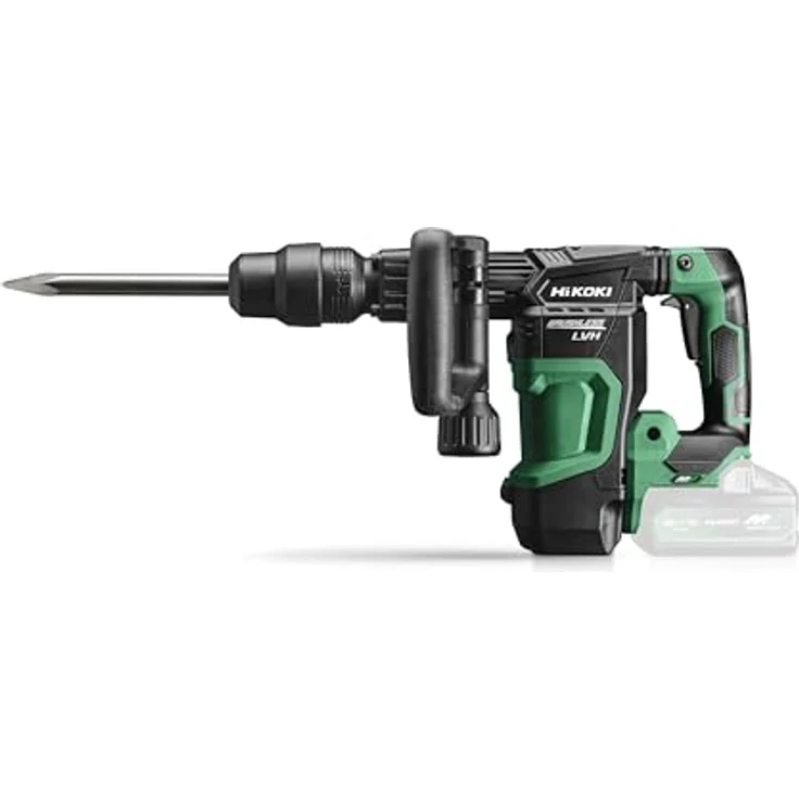 Hikoki Akku-Meißelhammer H3641DA (SDS-max), Brushless Hochleistungsmotor mit Antivibrationssystem, inkl. Transportkoffer – Bild 1