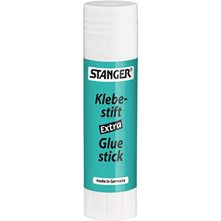 Stanger Bastelkleber Extra Gluestick, lösungsmittelfrei, 40 g, transparent trocknend für Papier und Pappe – Bild 2