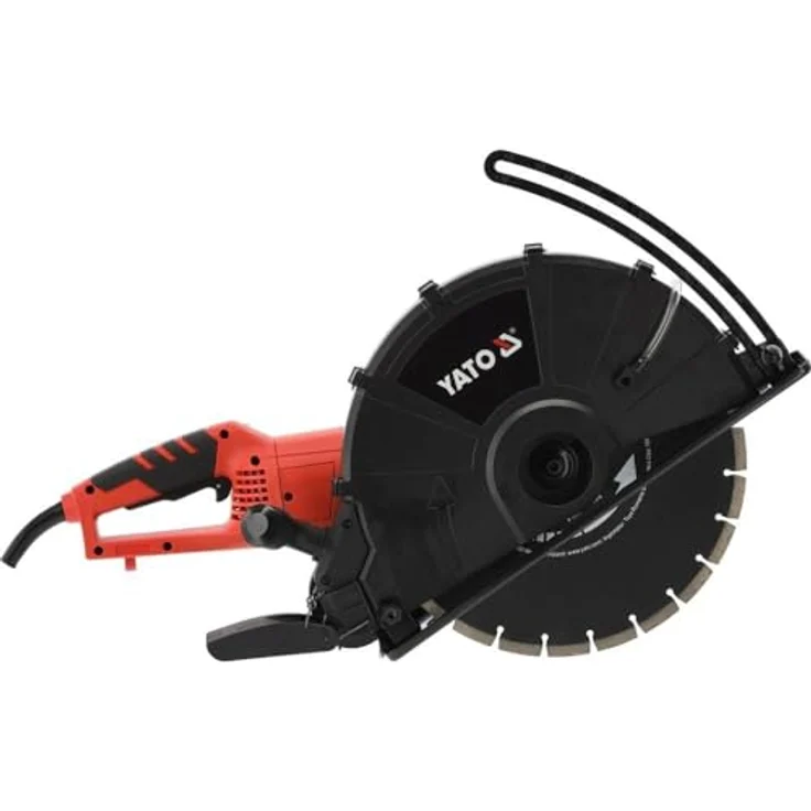 Yato Trennschleifer 2600W, 355mm Fugenschneider, Betonschneider, blau – Bild 5