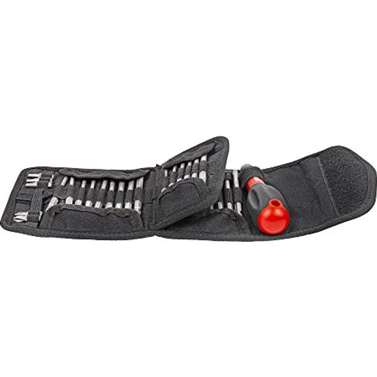 STIER Schraubendreher Satz mit Wechselklingen, 38-teilig, Schraubendreher Set, Schraubenzieher Set, Schraubendrehersatz in Textiltasche – Bild 2