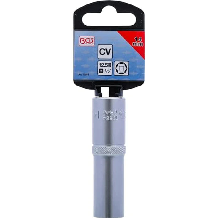 BGS 10554 Steckschlüssel-Einsatz Sechskant, tief 12,5 mm (1-2'') SW 14 mm – Bild 5