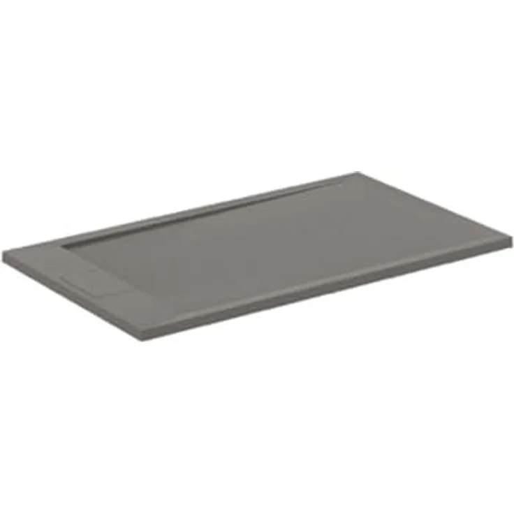 Ideal Standard, Duschwanne, Ultra Flat S i.life Rechteck-Brausewanne, 1200x700x30mm, Quarzgrau – Bild 1