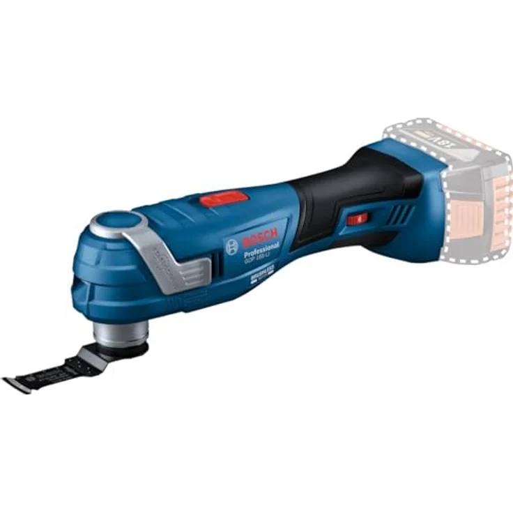 Bosch Professional 06018G2020 Multitool, 18V, ergonomischer Griff, Schwarz/Blau, 2,8 kg – Bild 1