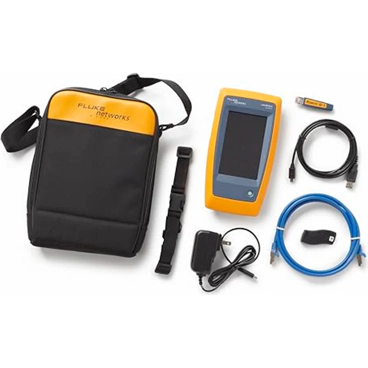 Fluke LinkIQ, Multimeter und Netzwerk-Tester für Kabel bis 10G, IPv4/IPv6-Ping, Power-over-Ethernet-Tests, WiFi-Analyse bis 6E – Bild 1