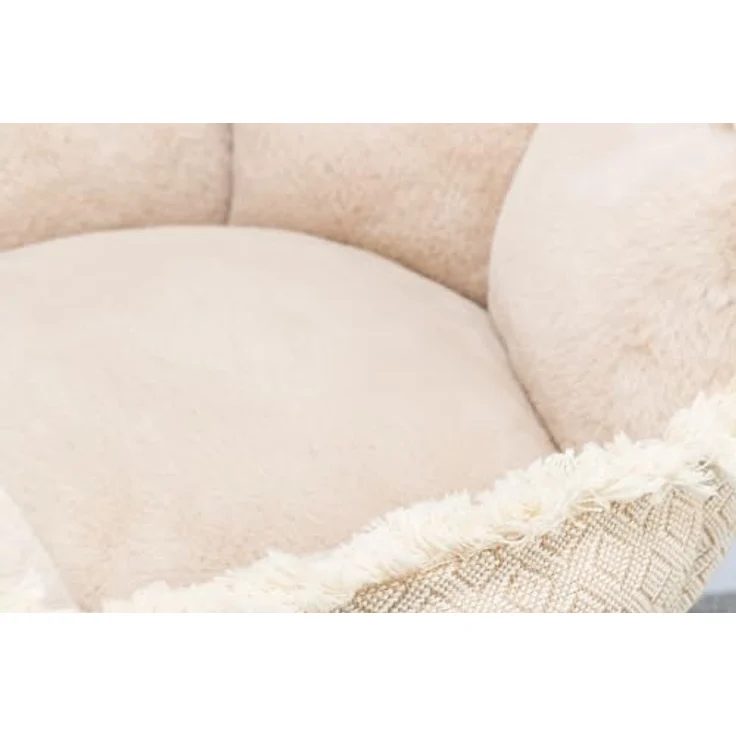 Bett Boho, eckig 65 65 cm, beige – Bild 3