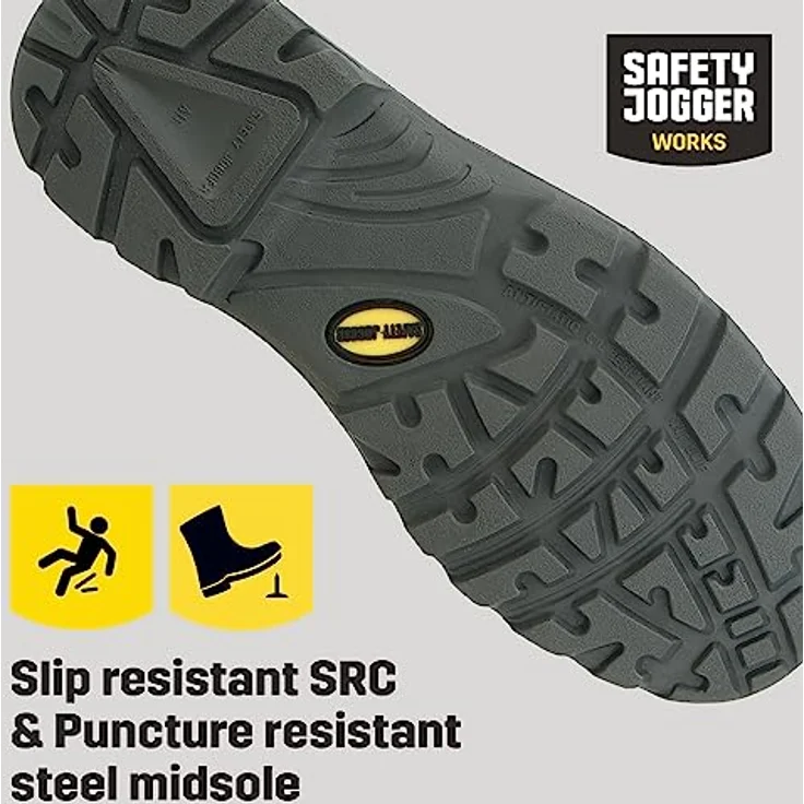 Safety Jogger BESTBOY Sicherheitsschuh, Größe 48, Schwarz – Bild 6