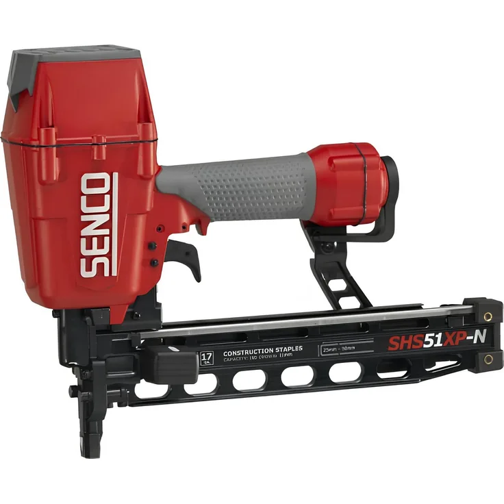 Senco Druckluft-Tacker SENCO SHS51XP-N Tischlerei Druckluft Klammergerät 25-50mm, 20% höhere Eintreibkraft, Originalverpackung leicht beschädigt - Senco