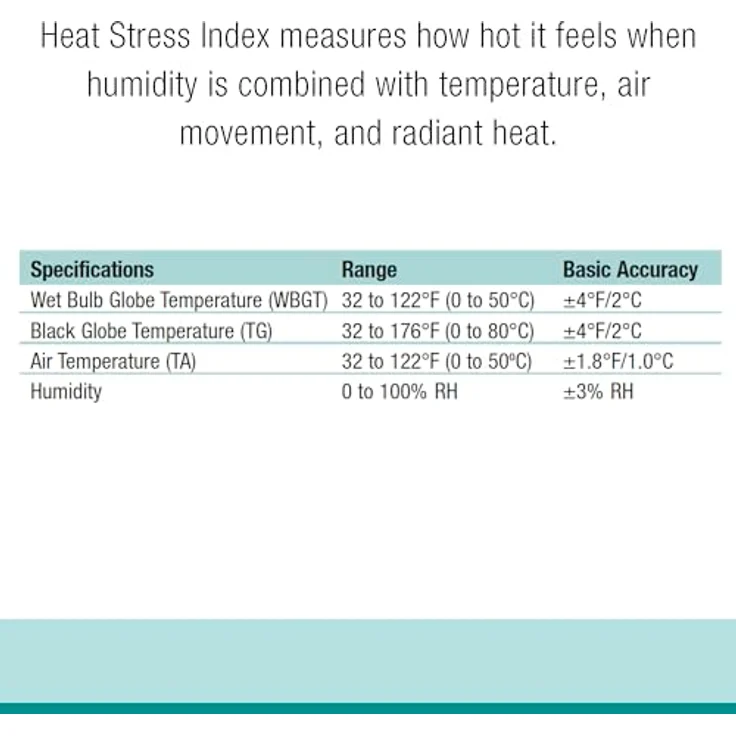 Extech HT30 Temperatur-Messgerät 0 - 80°C – Bild 6