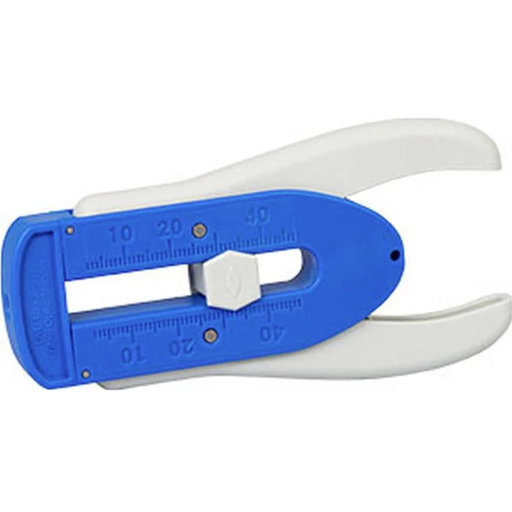 Intercable AV8260 Abisolierwerkzeug für LWL-Primär-Coating, präzise, Ø 0,125 mm, Klinge Ø 0,16 mm, Kabelzuführung Ø 0,35 mm