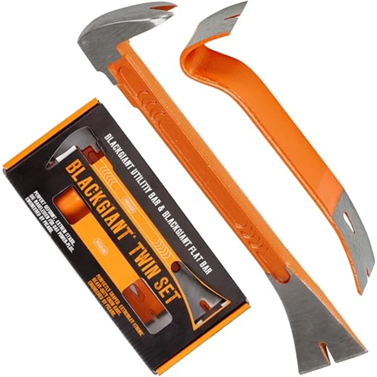 Picard BlackGiant TwinSet, Nageleisen mit flacher und präziser Form, 250 mm, geschmiedeter Spezialstahl – Bild 1