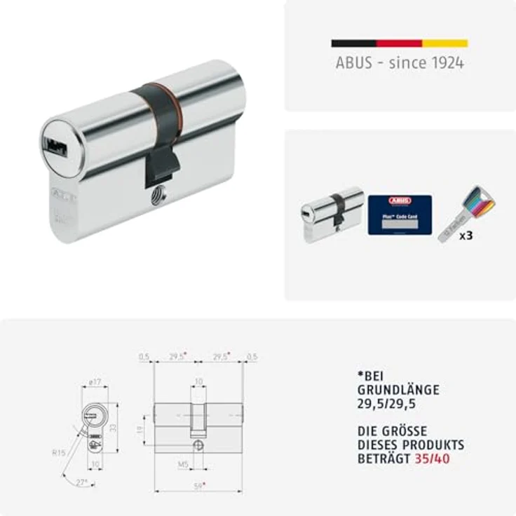 ABUS Profilzylinder XP20SN – Bild 5