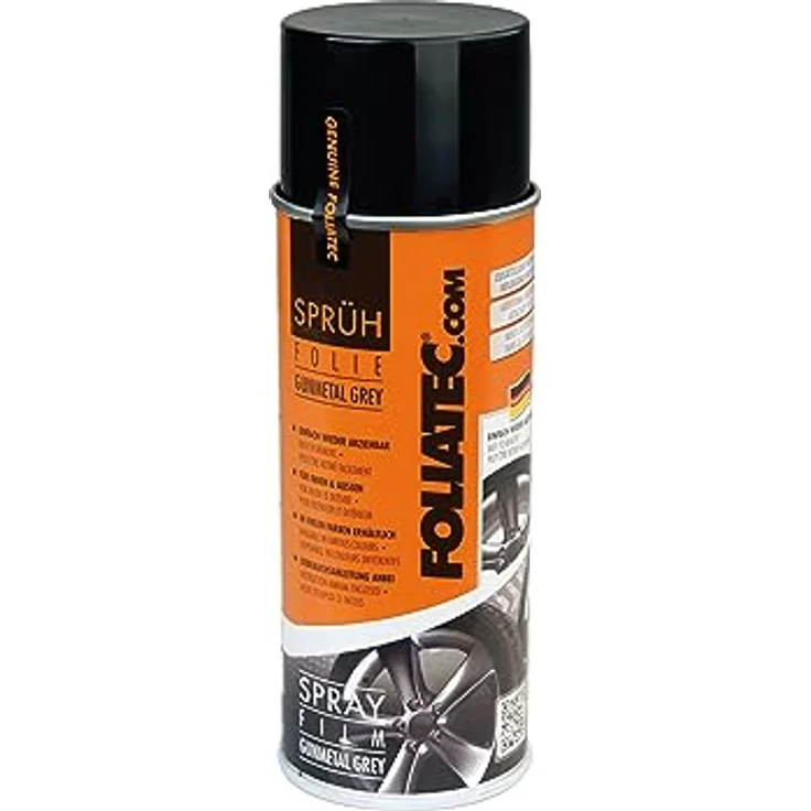 sprühfilm Spray Film Rotguss grau metallic matt 400 ml Bewässerungszubehör – Bild 3