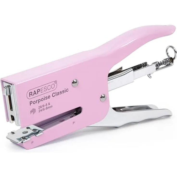 RAPESCO Heftzange Porpoise, rosa
