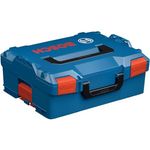 Bosch Professional L-Boxx 162, leere Werkzeugbox mit robustem Schnappmechanismus und Frontgriff