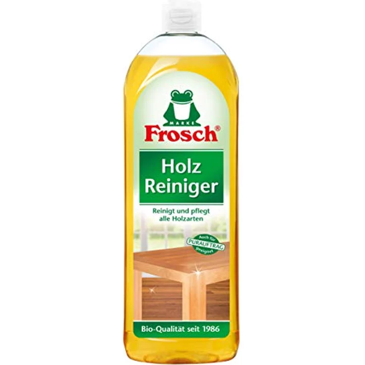 Frosch Holz Reiniger - mit natürlichen Pflegewirkstoffen der Kiefer. 2er Pack (2 x 750ml)