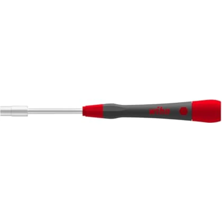 Wiha 42452 Feinmechanik Schraubendreher, extra lange Klingenlänge 60mm, ergonomischer Griff mit Softgrip-Zone – Bild 2
