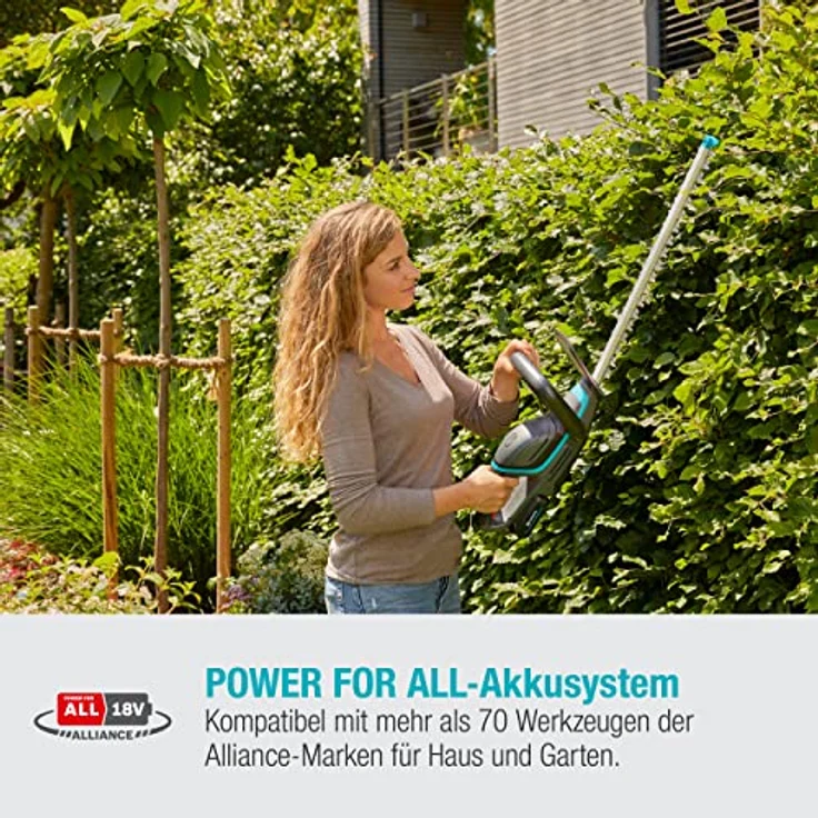 GARDENA Akku-Heckenschere Comfort-Cut, 60 18V-P4A Ready-To-Use Set – Bild 3