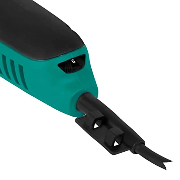 VONROC Mini-Kreissäge/Tauchsäge 500W – Ø85mm – Mit Führungsschiene – Variable Drehzahl – Inkl. 3 Sägeblätter – Bild 5