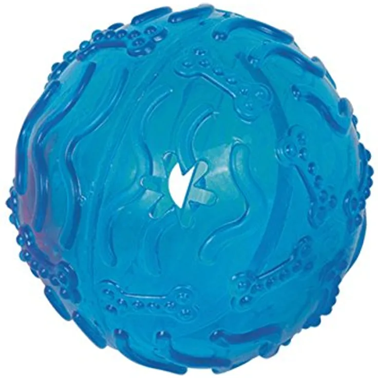 Nobby TPR Snackball, blau 10 cm, 1 Stück