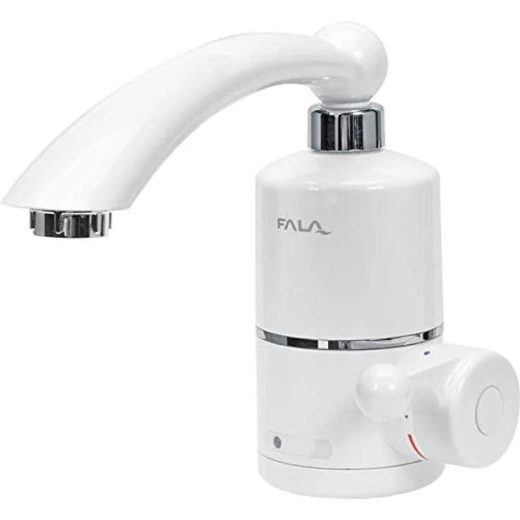 TRIZERATOP Elektrischer Wasserhahn, Küchenarmatur mit Durchlauferhitzer 3000W, 230V für warmes und kaltes Wasser