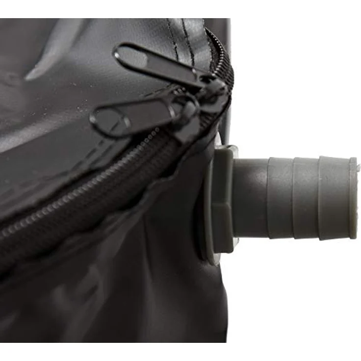 Flo Faltbare Regentonne mit Hahn, Filter und Überlaufschutz, 500 Liter, PVC, stabile Füße, UV-resistent, Ø80 x 98 cm, Grau – Bild 4