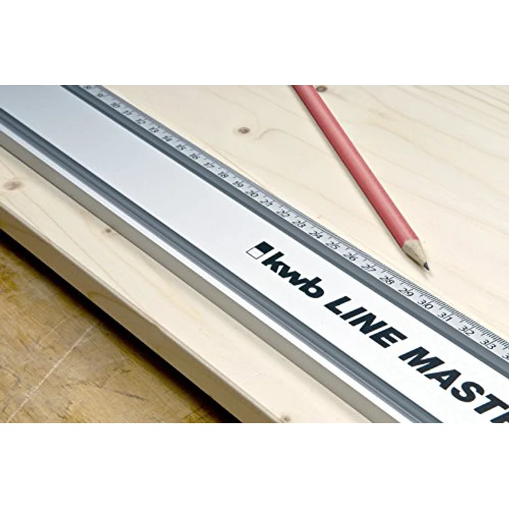 kwb LINE MASTER Präzisionslineal 1000-mm Universal-Führungsschiene für Kreissäge, Stichsäge und Oberfräse – Bild 7