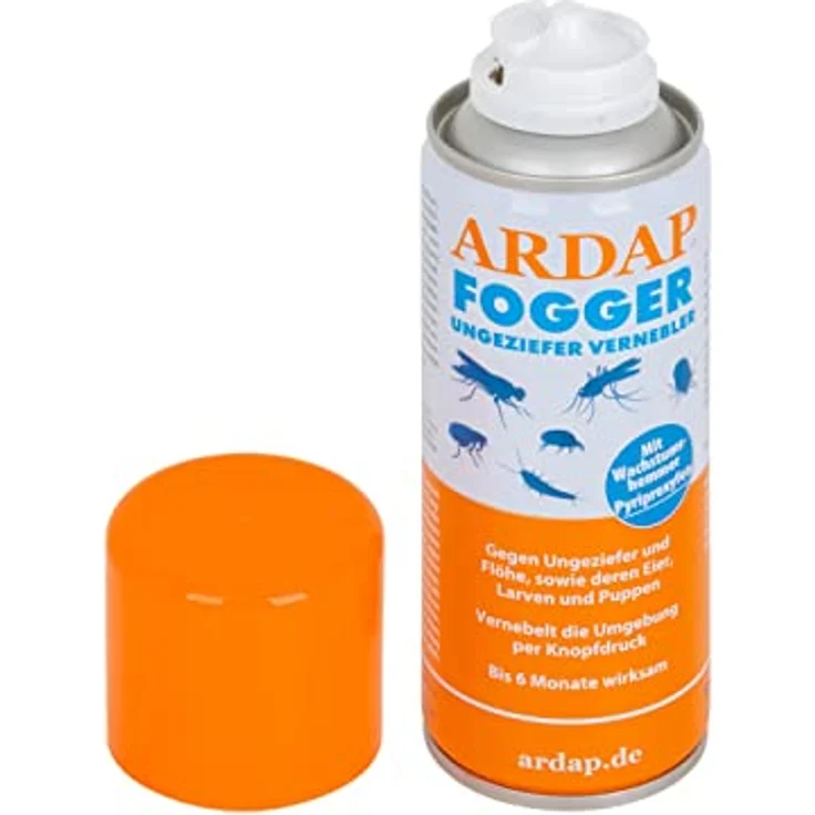 Ardap FOGGER Das ORIGINAL Ungeziefer Vernebler gegen Insekten / Flöhe, 2 x 200 ml – Bild 3