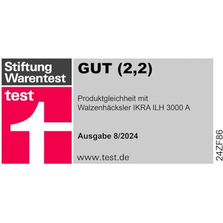 Primaster PMHW 3000 Elektro-Häcksler Leisehäcksler 60 Liter Auffangbox 3000 Watt max Aststärke Ø 45 mm Walzensystem – Bild 6