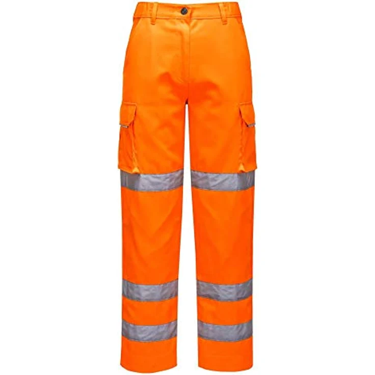 Portwest Damen Warnschutzhose, 40+ UPF Gewebe Orange XL – Bild 5