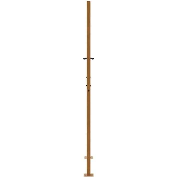 "vidaXL Gartentor 105x180 cm Wetterfester Stahl Kreuz-Design Rostig Metall Abschließb." – Bild 6