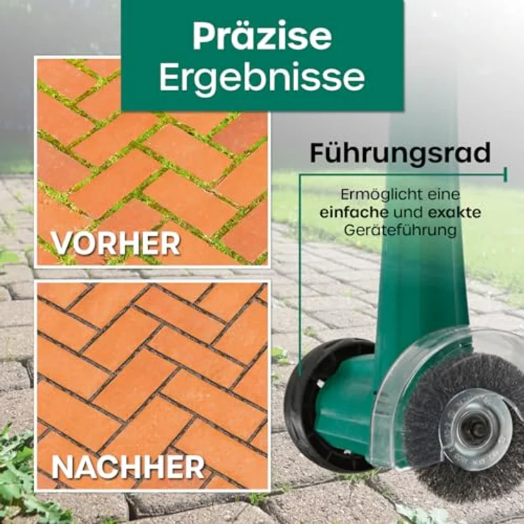 EASYmaxx Fugenreiniger elektrisch 140W in Grün – Bild 5