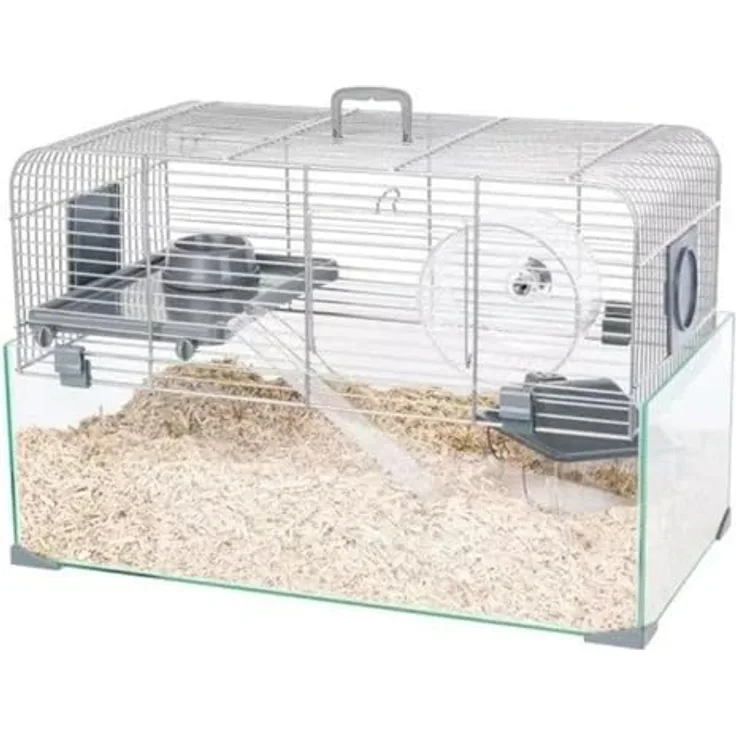 Zolux Panas Farbe 50 - Nagetierkäfig - grau, Gehege