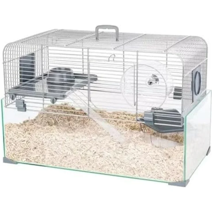 Zolux Panas Farbe 50 - Nagetierkäfig - grau, Gehege