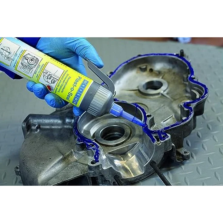 WEICON Plast-o-Seal Tube mit Pinsel, hitzebeständige Dichtmasse, 120g, German Quality – Bild 5