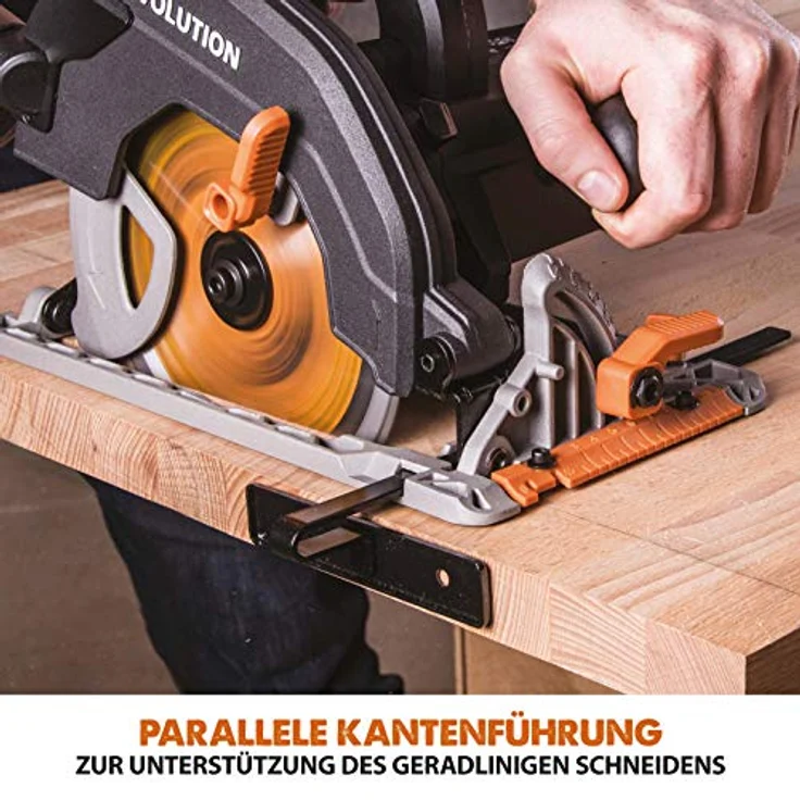 Evolution Power Tools R185CCS Mehrzweck-Kreissäge (185 mm, 1600 W, 230 V) – Bild 17