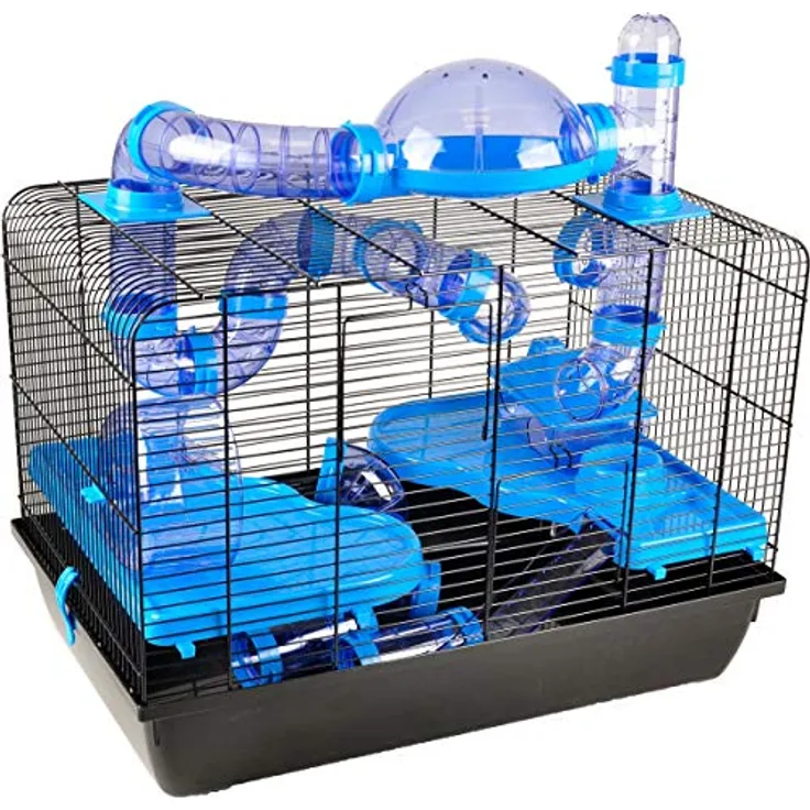 Flamingo Ham Stückerkäfig Aldo, 58x38x55 cm für Kleintiere, robustes Design