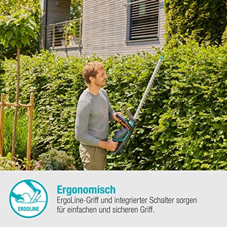 GARDENA Akku-Heckenschere Comfort-Cut, 60 18V-P4A Ready-To-Use Set – Bild 2