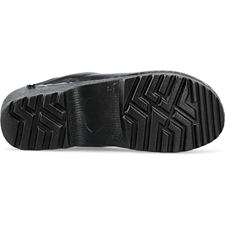 Sika Schuh Traditionell Clog, robuster Arbeitsschuh aus Permair® Leder, schwarz, Größe 41 – Bild 4