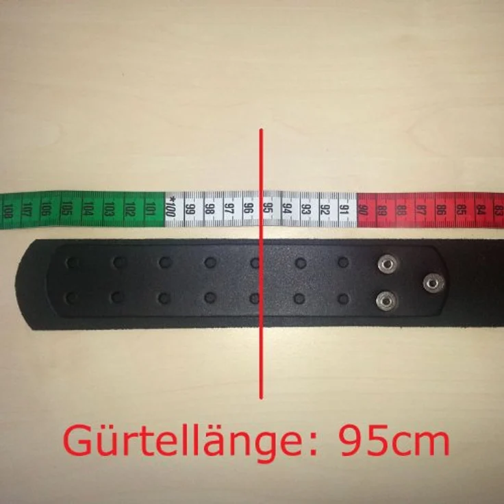 FHB Lederkoppel DIETMAR 85000 schwarz Rindleder Zunft Koppel Gürtel Zunftgürtel, Farbe: 20 schwarz, Größe: 115 – Bild 3