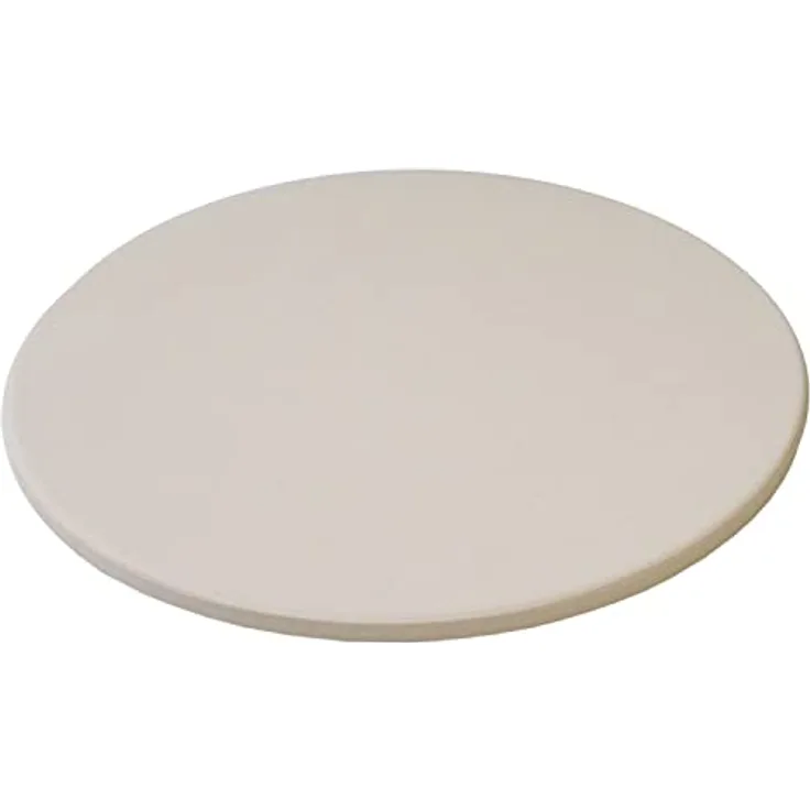TAINO Pizzastein ø30 cm, rund für Pizza und Flammkuchen, Cordierit, für Backöfen und Gas-/Holzkohlegrills, hitzebeständig bis 800°C